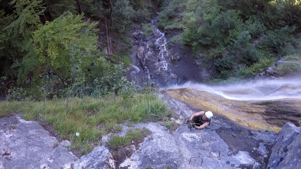 Wasserfall Klettersteig St. Anton am Bartholomäberg