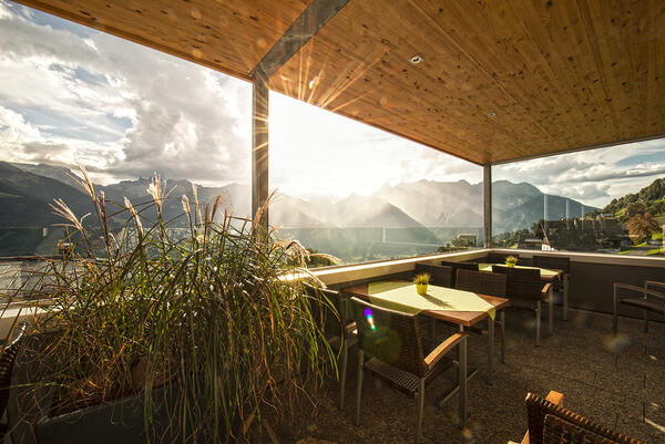 Terrace at Restaurant Bergerhof