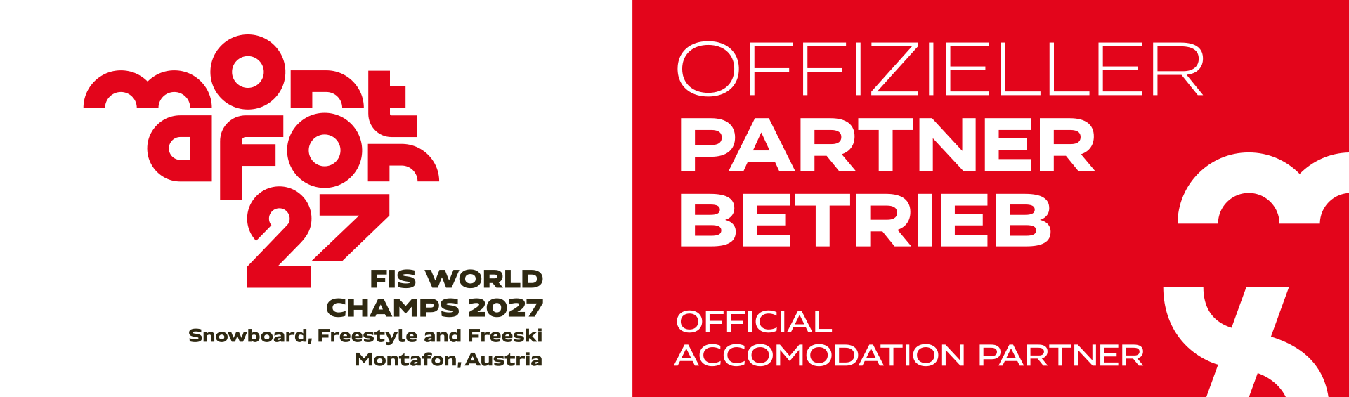 FIS World Champs 2027 Montafon - Offizieller Partnerbetrieb