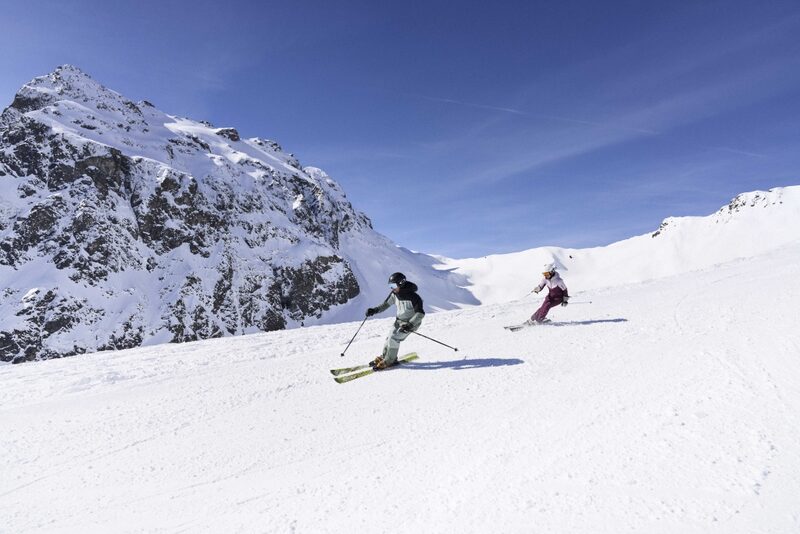 Skifahren in Gargellen im Montafon